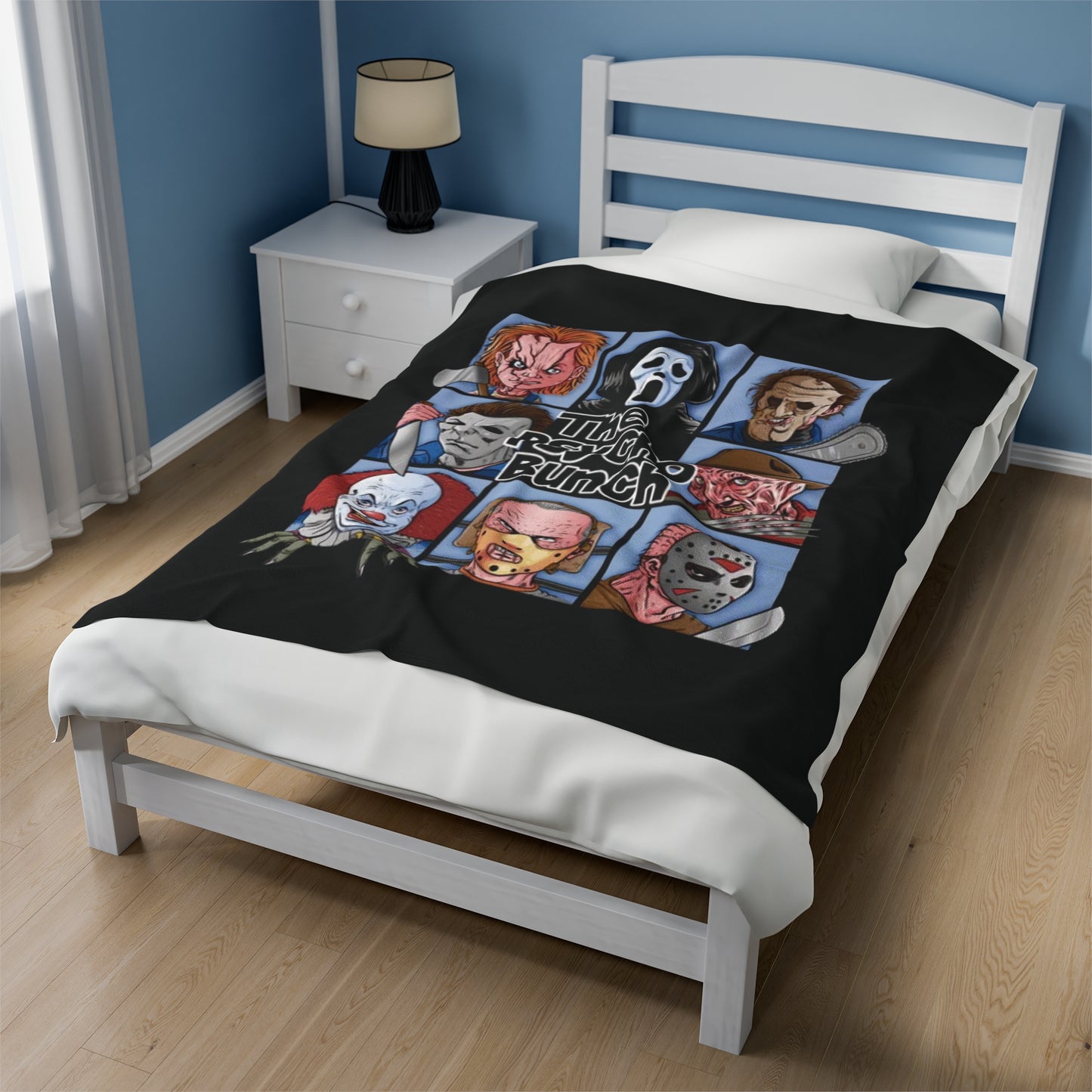 Plush Blanket - The Psycho Bunch Velveteen Throw