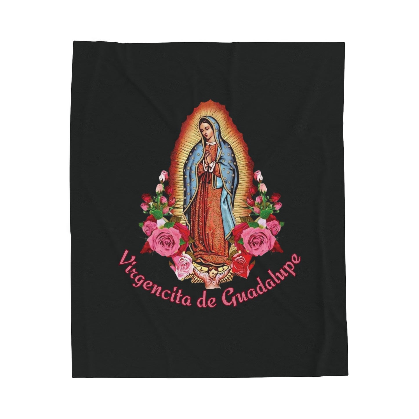 Virgencita Plush Blanket