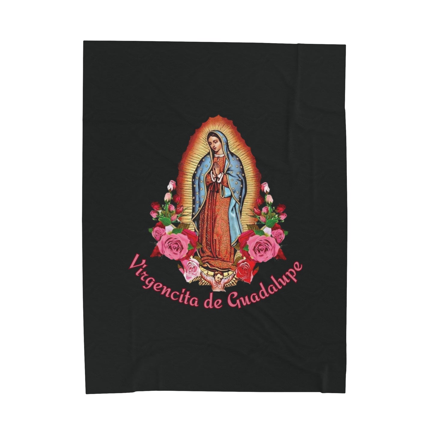 Virgencita Plush Blanket