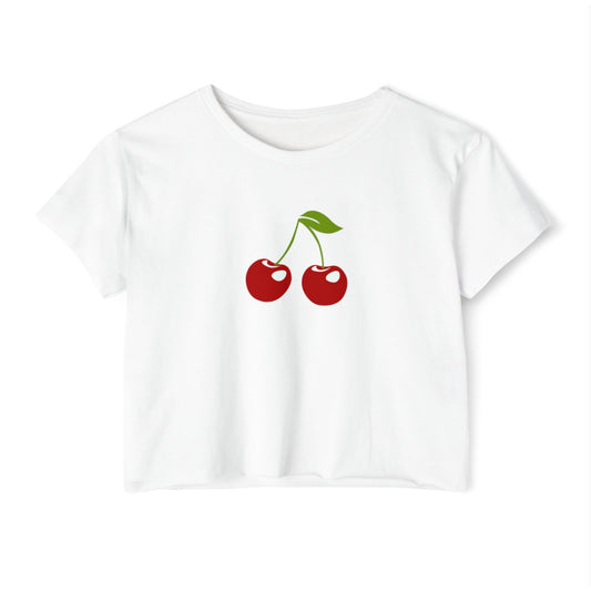 Cherry Crop Top